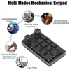 Makro mechanická herní klávesnice 12 kláves 2 tlačítka Náhled obrázku produktu 9