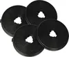 vhbw 4x Aktivkohlefilter Ersatz für Respekta MIZ6000 für Produktbild-Vorschau 1