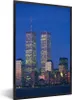 MuchoWow® Gerahmtes Poster Das World Trade Center umgeben Produktbild-Vorschau 1