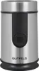 A front view of a stainless steel electric coffee grinder. Náhled obrázku produktu