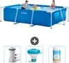 Intex-Schwimmbecken mit rechteckigem Rahmen – 300 x 200 x Produktbild-Vorschau 1