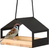 WONDERMAKE Design Vogelhaus aus Metall und Holz wetterfest Produktbild-Vorschau 1