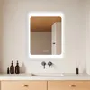 HOKO LED Wandspiegel 60x80 cm – Moderne Badspiegel mit Produktbild-Vorschau 11
