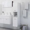 A white bathroom cabinet is shown in a clean, modern bathroom setting. Náhled obrázku produktu