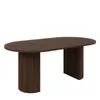 Esstisch OVARO ausziehbar Eiche Dunin 100-144-188x100x75 cm Produktbild-Vorschau 2