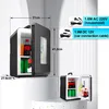 Fiqops Mini-réfrigérateur autonome Mini bar compact Voir les images du produit 8