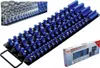 A set of socket rails with numerous clips, along with a product box. Náhled obrázku produktu