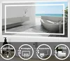 Badspiegel mit Beleuchtung LED 140x80 cm Beschlagfrei Produktbild-Vorschau 2