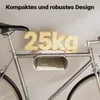 Wiltec Fahrrad Wandhalterung weiß 25,6 x 30 x 11,4 cm bis Produktbild-Vorschau 4