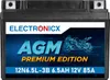 Electronicx AGM Batterie 12N6.5-BS 12V 6.5Ah – Produktbild-Vorschau 1