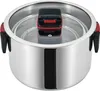 Linnuo 3tlg Topfset Induktion Kochtopf Set Edelstahl Töpfe Produktbild-Vorschau 3