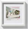 Cadre en bois Walther 3D Stockholm blanc 40x40 cm avec Voir les images du produit 7