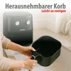 alpina Airfryer XL - Heißluftfritteuse 6L - Air Fryer 2 bis Produktbild-Vorschau 4