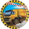 8 kleine Teller Baustelle Party Produktbild-Vorschau 1