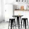 hjh OFFICE Bartisch VANTAGGIO HIGH T Stehtisch Stahl Produktbild-Vorschau 3