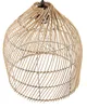 BELIANI Stehlampe Natürlich Beige Rattan und Metall 165 cm Produktbild-Vorschau 5