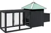 vidaXL Kurník s hnízdem pro nosnice šedý 190x72x102 cm Náhled obrázku produktu 5