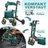 KESSER® Rollator Aluminium faltbar, höhenverstellbar & bis Produktbild-Vorschau 9