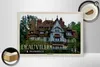 Holzschild Reise 30x20cm Deauville Frankreich Villa Produktbild-Vorschau 2