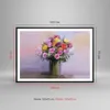 Gerahmtes Poster - Schwarzer Rahmen - Blumen Vase Grafiken Produktbild-Vorschau 5