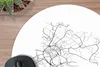 MuchoWow® Mauspad Mousepad Stadtplan - Schwarz und weiß - Produktbild-Vorschau 2