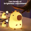Nachtlicht Kinder Dimmbar, Kawaii Capybara Lampe, USB Produktbild-Vorschau 2