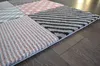 Hochwertiger FLORA Design Teppich Relief TF-21 Rosa Grau Produktbild-Vorschau 6