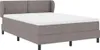 Boxspringbett mit Kopfteil Taupe 160 x 200 cm Stoff Produktbild-Vorschau 6