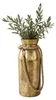 Antikgold Metall Vase im Sack-Design mit Seil 14 cm Produktbild-Vorschau 2