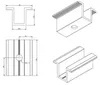 Flächengriff für Solarmodule aus Aluminium, Silber, 5,5x3x4 Produktbild-Vorschau 4