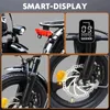 Vélo électrique pliable de 14 pouces, vélos électriques de Voir les images du produit 6