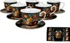 DUO FLORAL 6er-Set Tassen 220 ml BOUQUET mit Untertassen, Produktbild-Vorschau 2