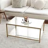 Mina - Couchtisch, 90x60x40h cm Gold, ein Fach Produktbild-Vorschau 4