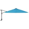 Wand-Sonnenschirm mit LEDs Meerblau 290 cm , Markisen Produktbild-Vorschau 4