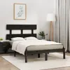 Massivholzbett Schwarz 140x190 cm , Klassische Betten Produktbild-Vorschau 1