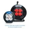 UNITEC Kabeltrommel KiSi H05VV-F3G 1,5mm2 7m Produktbild-Vorschau 11