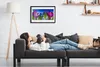 Bild 60x40 MDF-Rahmen Wandkunst Blumen Pflanzen Natur Produktbild-Vorschau 3