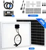 200W Solarpanel Kit 2x100W Solar Set 12V Monokristallin Produktbild-Vorschau 8
