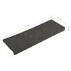 vidaXL Podkładki pod stopy 15 sztuk 65x21x4 cm ciemnoszare Podgląd zdjęcia produktu 13