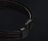 SERASAR | Bracciale da uomo in vera pelle premium [Treccia] Anteprima dell’immagine prodotto 11