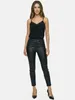 Tazzio Damen Skinny Fit Jeans F139 (Schwarz, 38) Produktbild-Vorschau 2