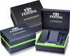 Three Festina watch boxes are shown, one open, displaying watch straps and an accessory. Anteprima dell’immagine prodotto