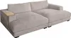 KAWOLA Big Sofa MADELINE mit Holztablett natur für Armlehne Produktbild-Vorschau 1