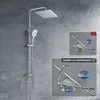 JOHO Edelstahl Duschset ohne Armatur Chrom Duschsystem Produktbild-Vorschau 4