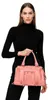 Elara Damen-Schultertasche aus echtem Wildleder Blau  Italy Produktbild-Vorschau 2