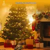 LED-Lichterkette, 20 Stück, 1 m, Kupferdraht, 10 LEDs, warmweiß Productafbeelding-voorbeeld