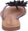 Lazamani Daisy Damen Leder-Zehentrenner Black Größe 41 Produktbild-Vorschau 3