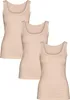 BASIC MAX Tanktop 3er Pack Beige M Maxte Produktbild-Vorschau 2