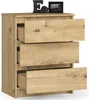 Commode K60 3 tiroirs Dąb Artisan Voir les images du produit 2