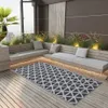 vidaXL Outdoor-Teppich ARAKIL Schwarz 120x180 cm PP Produktbild-Vorschau 2